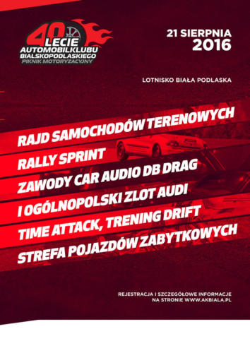 40-lecie Automobilklubu Bialskopodlaskiego